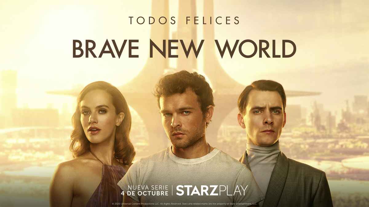 BRAVE NEW WORLD se emitirá en Starzplay